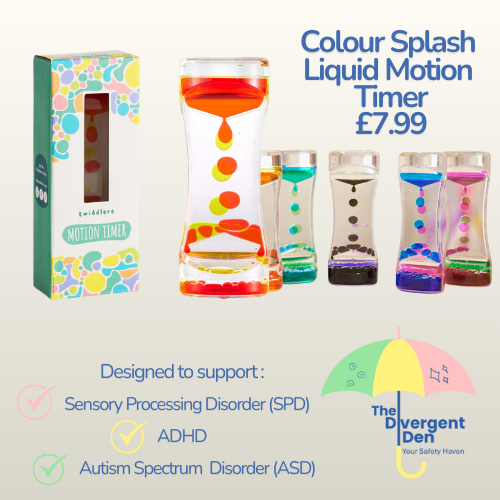 Colour Splash Liquid Motion Timer