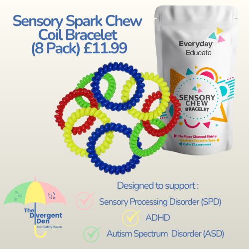 ✨ Sensory Spark Chew Coil Bracelet ✨