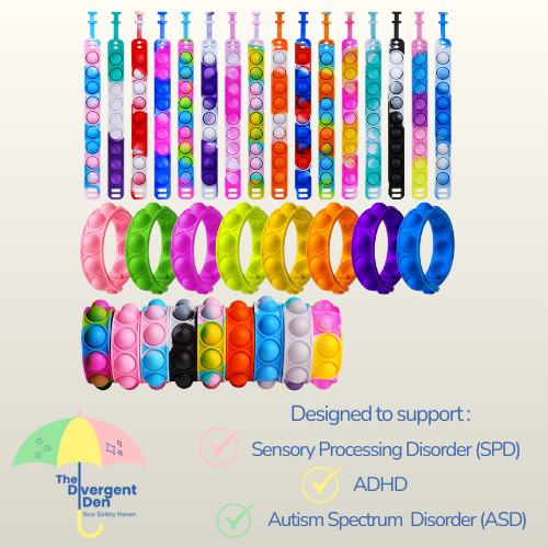 Sensory Pop Fidget Bracelet