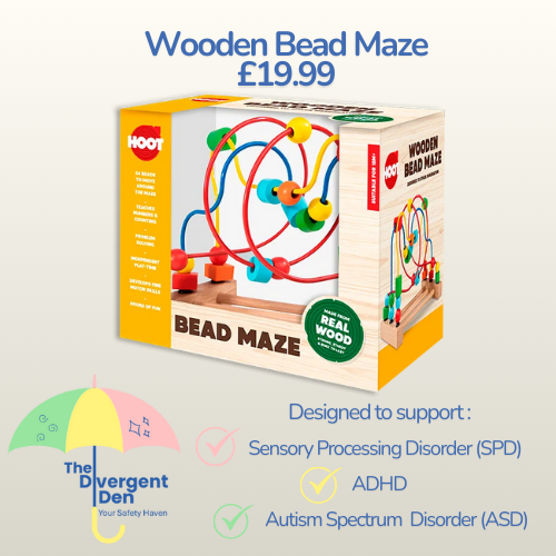 Wooden Bead Maze