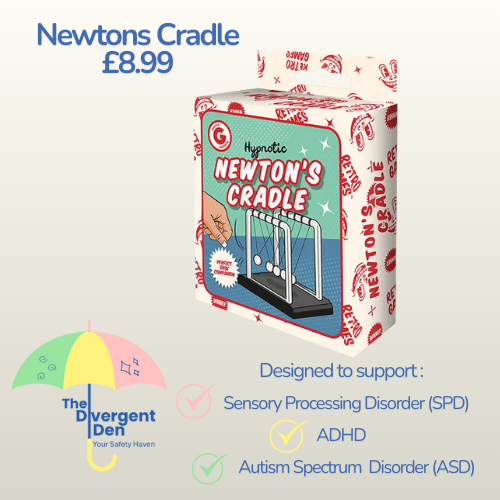 Newton’s Cradle – Focus & Calming