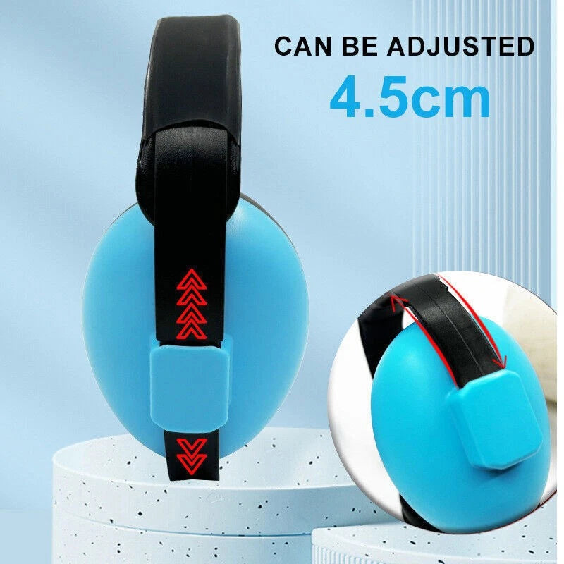 Ear Defenders image showing the adjustable strap  – noise-reducing headphones for children with sensory sensitivity | The Divergent Den