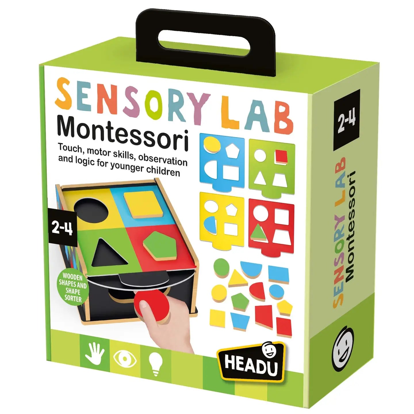 Sensory Lab Montessori Toy Set packaging – educational and sensory toy kit for autism and ADHD-friendly play | The Divergent Den