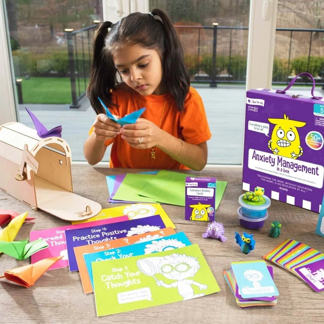 Anxiety Management Box – Calming Sensory & Fidget Tools for Kids, Teens & Adults | Autism, ADHD & Neurodivergent Stress Relief