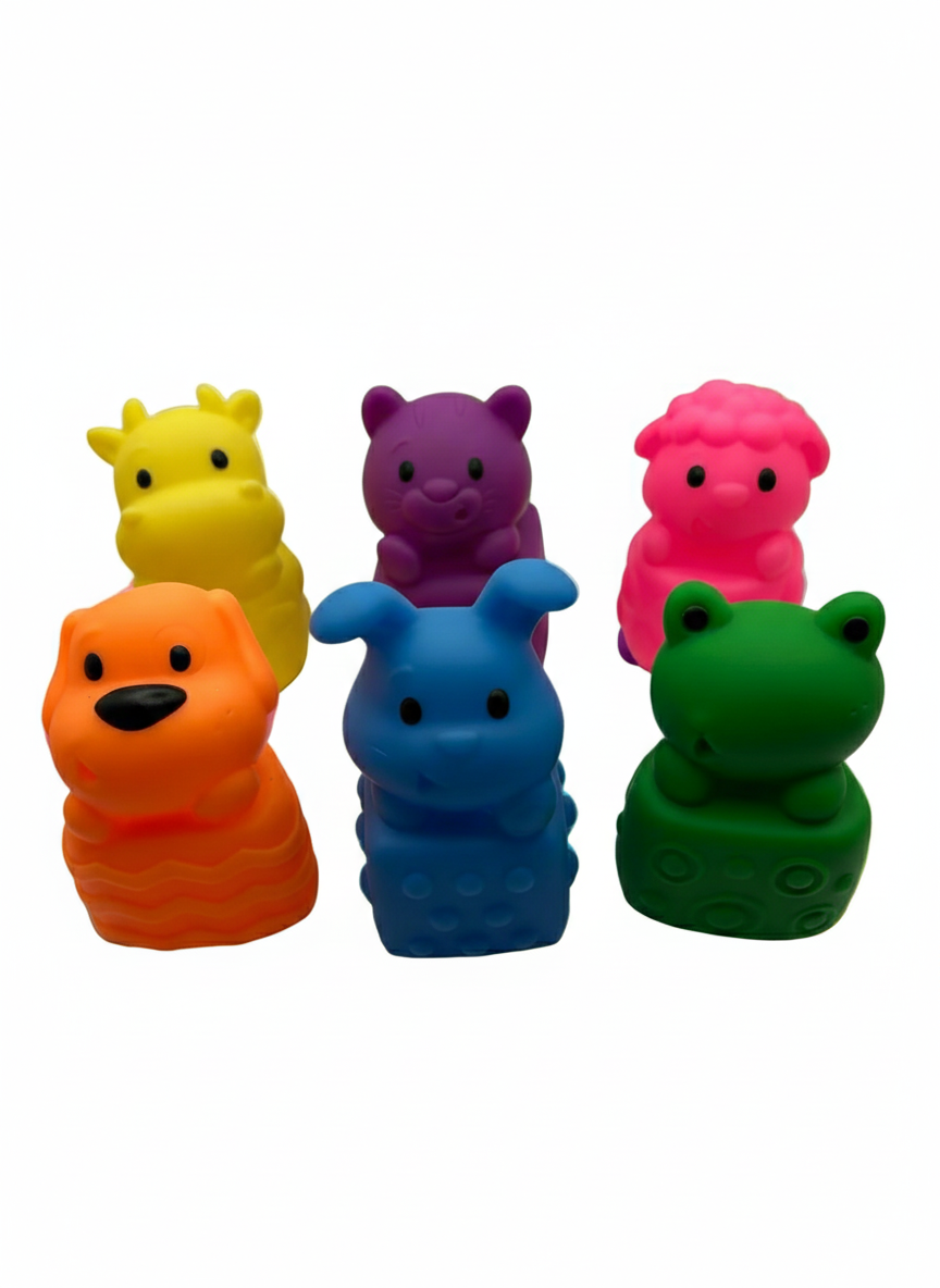 Sensory Critters pack of 6 | Tactile toys for those who are neurodivergent and like to feel different textures | The Divergent Den