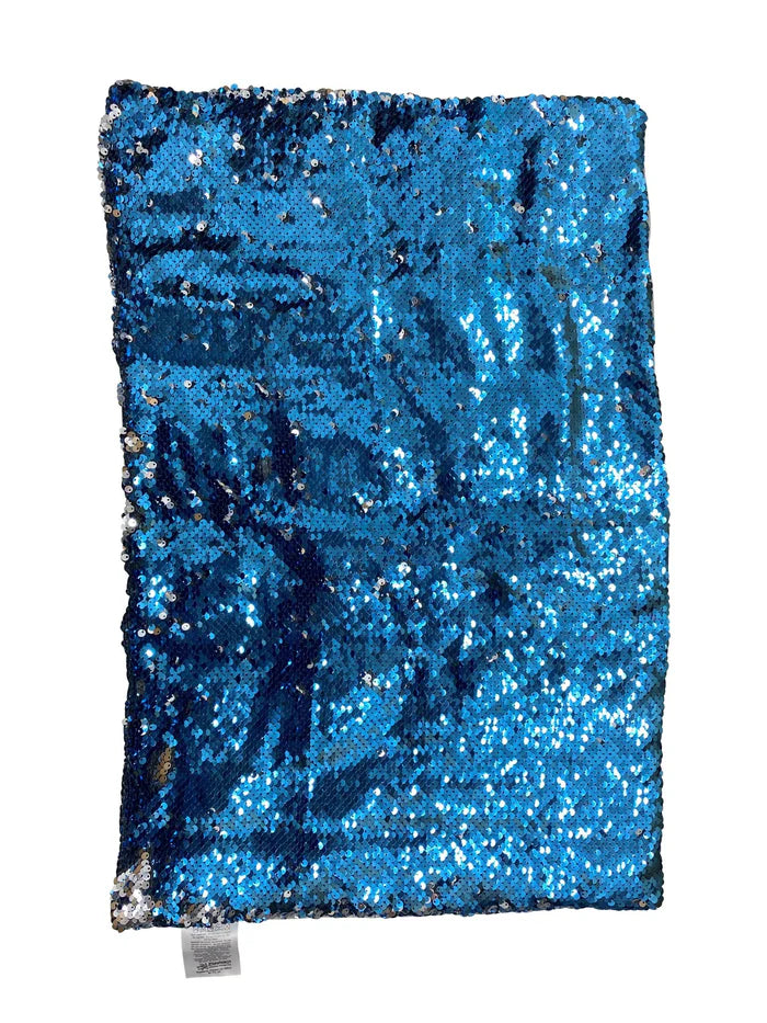 2.3kg Weighted Lap Pad showing portable size for use at home, school or travel