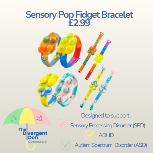 Sensory Pop Fidget Bracelet