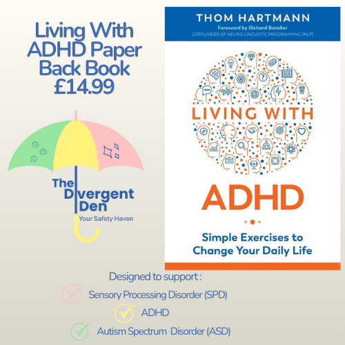 Living With ADHD Paperback Book