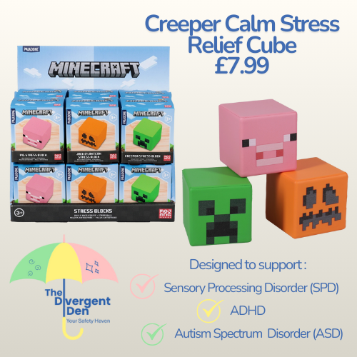 Creeper Calm Stress Relief Cube