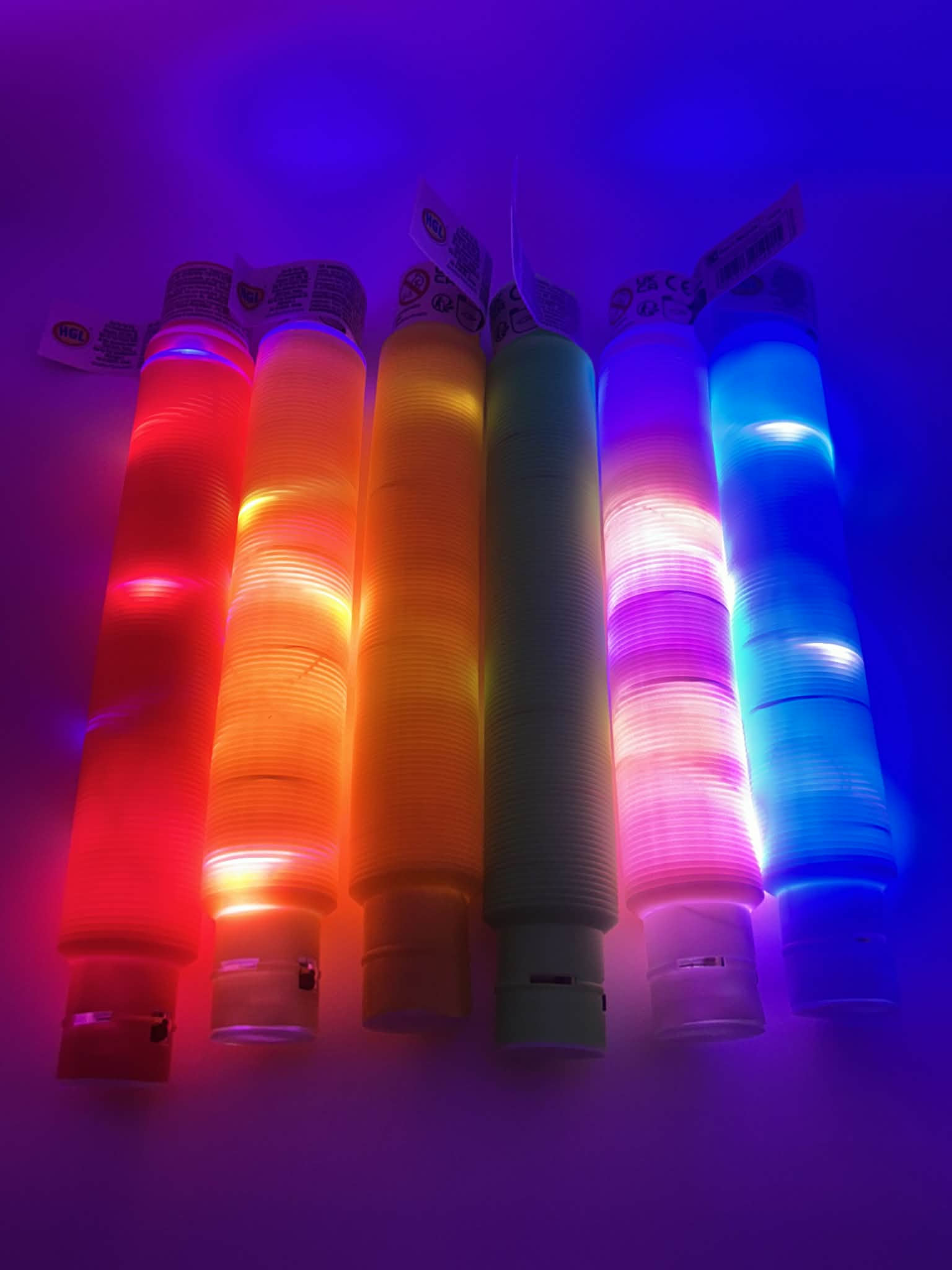 Light-Up Pop Tubes