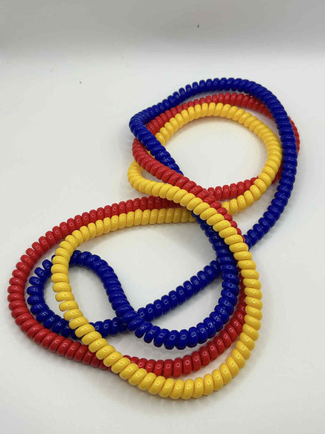 Chew Coil Necklace (4 Pack) – Oral Sensory Chew Toy for Kids & Adults | Autism, ADHD & Oral Motor Support, Safe, Durable & Calming