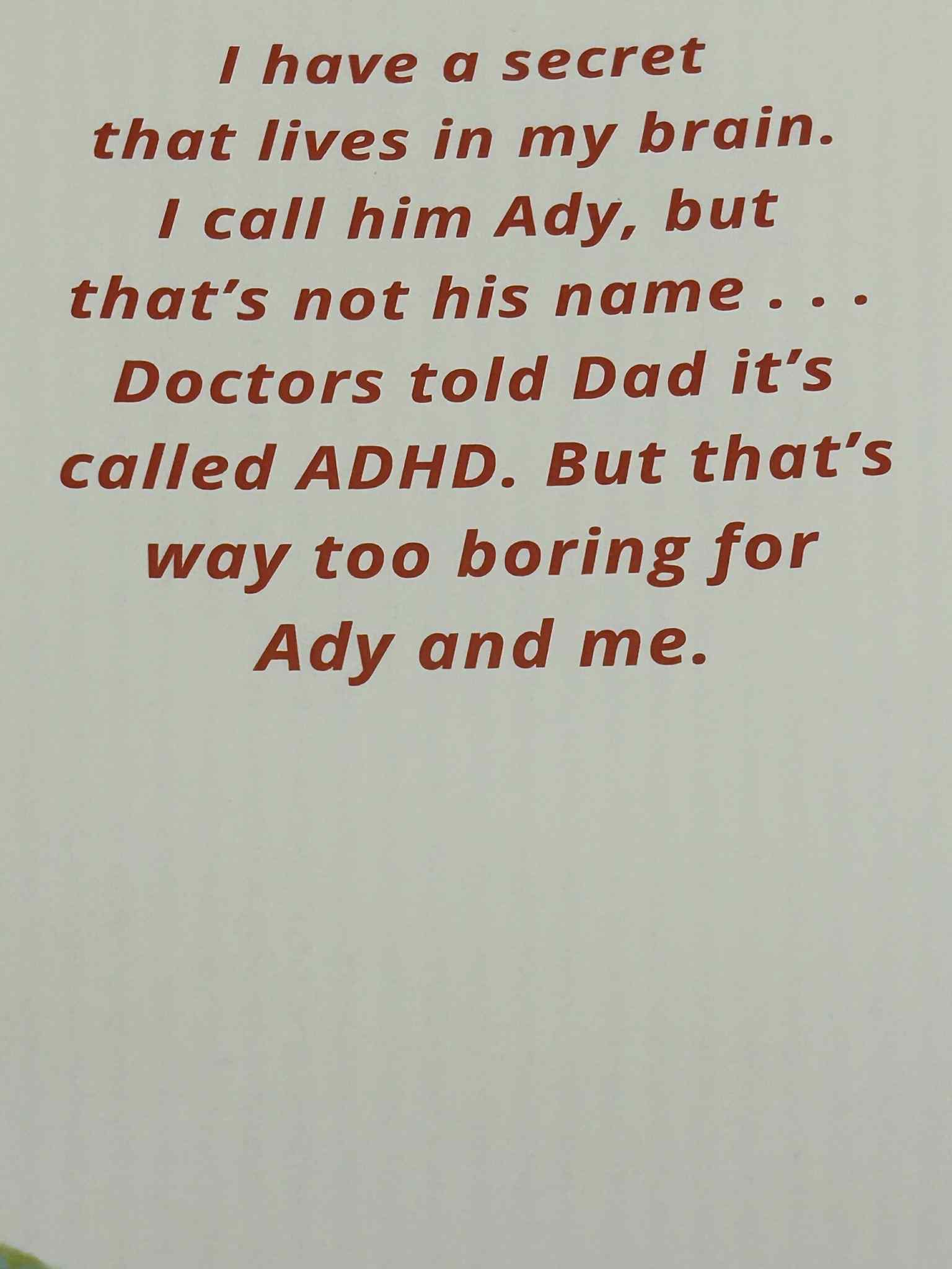 Ady and Me – Paperback Book for Children with ADHD | Sunday Times Bestseller, Inspirational Story Teaching Self-Acceptance & Confidence
