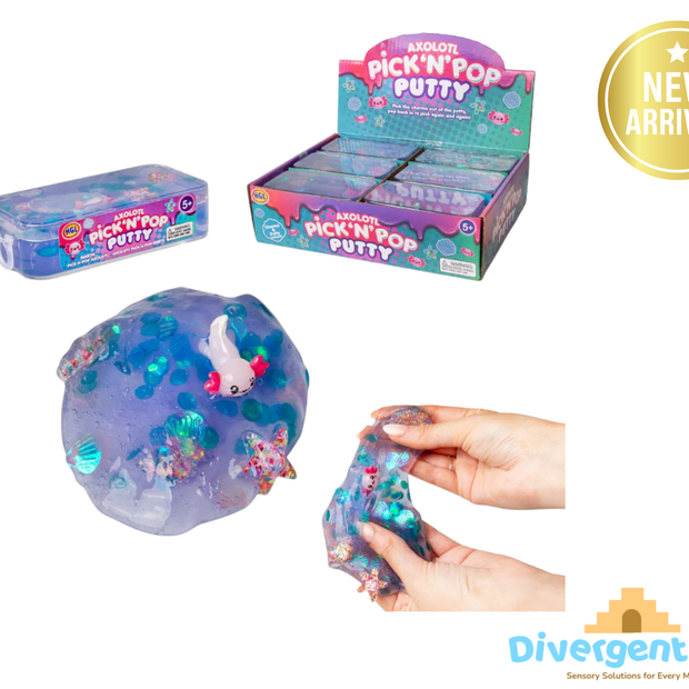 Axolotl Pick N Pop Putty