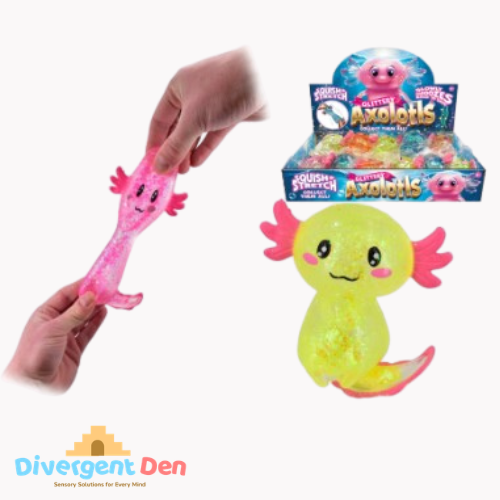 Glitter Axolotl Sugar Squeezy