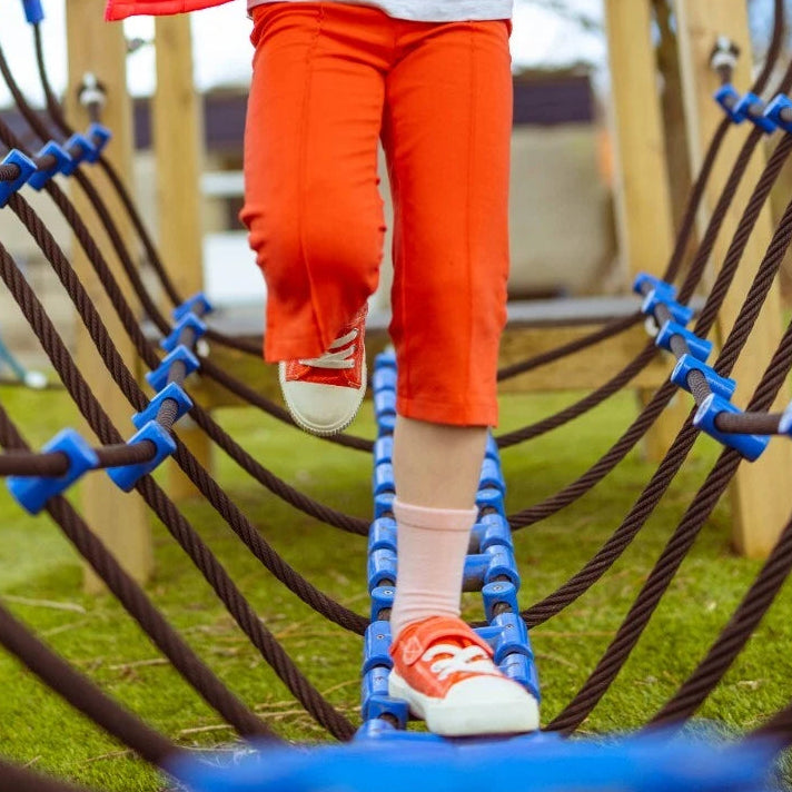 Child wearing Bamboo Sensory Socks demonstrating comfortable fit without irritation
