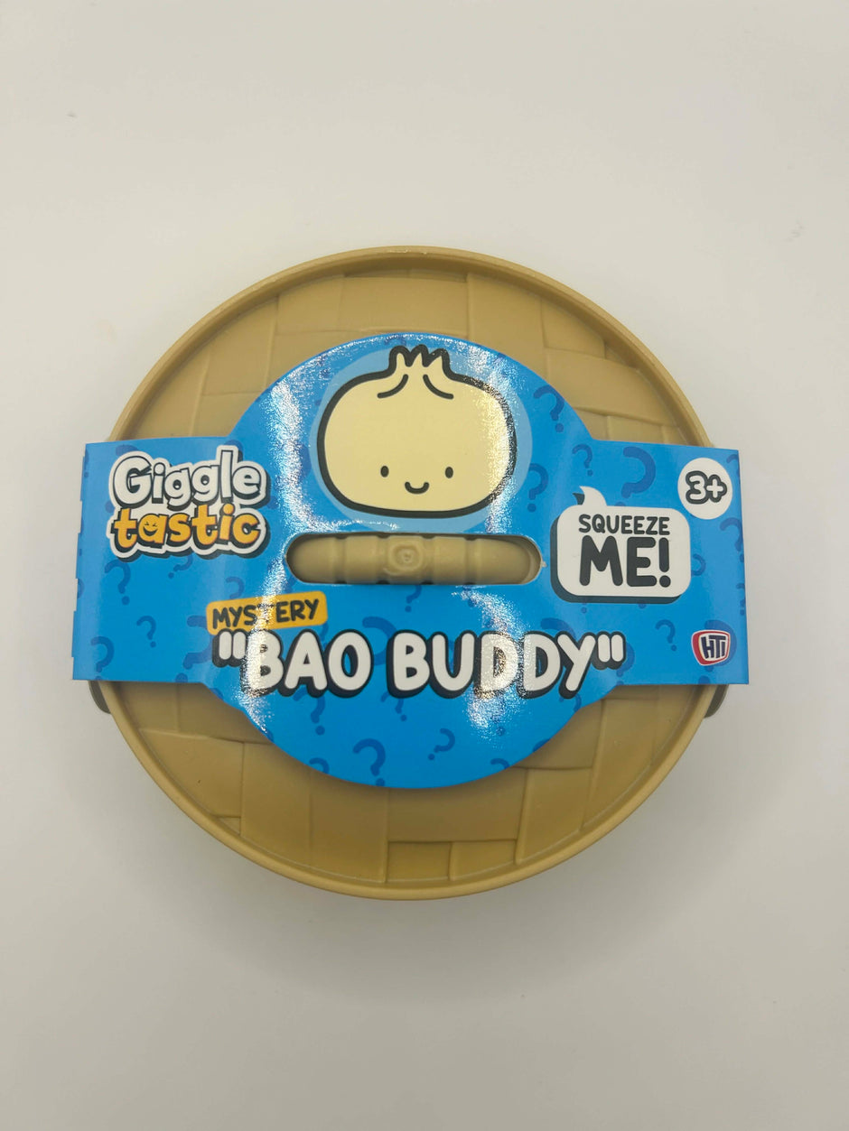 Bao Buddies sensory squishes collection showing cute dumpling characters with happy faces for stress relief