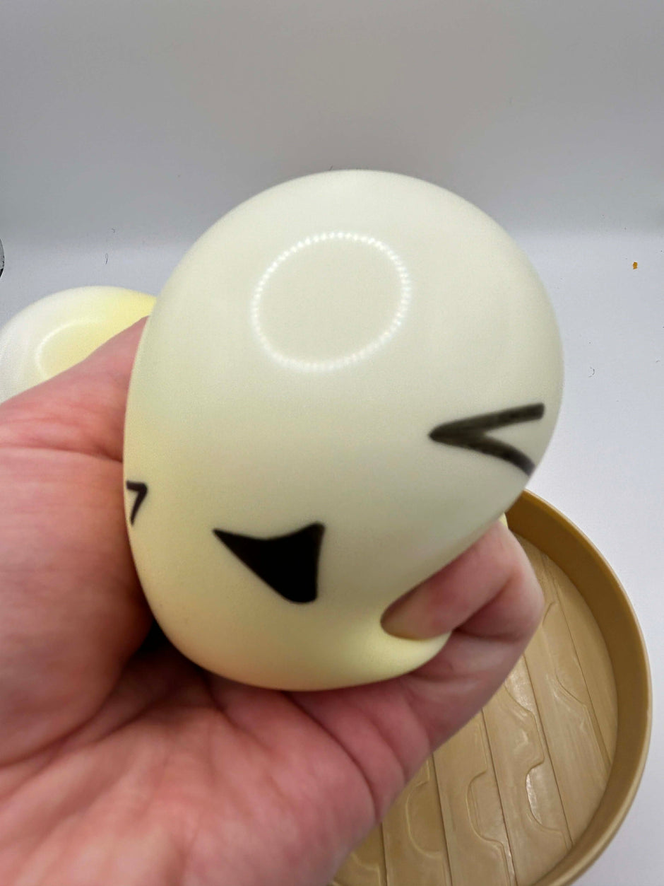 Bao Buddies sensory squishies in pastel colours with sweet faces, perfect for calming and tactile input