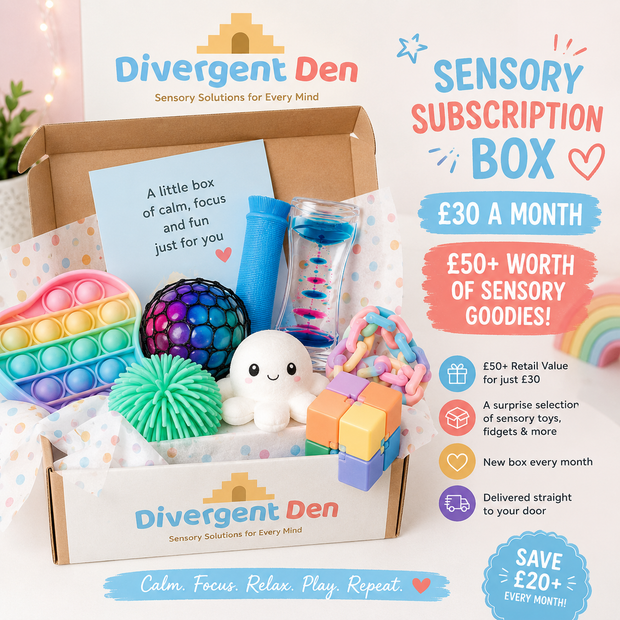 Sensory Monthly Subscription Box