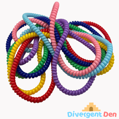 Chew Coil Necklace demonstration video showing coil texture and chewing features