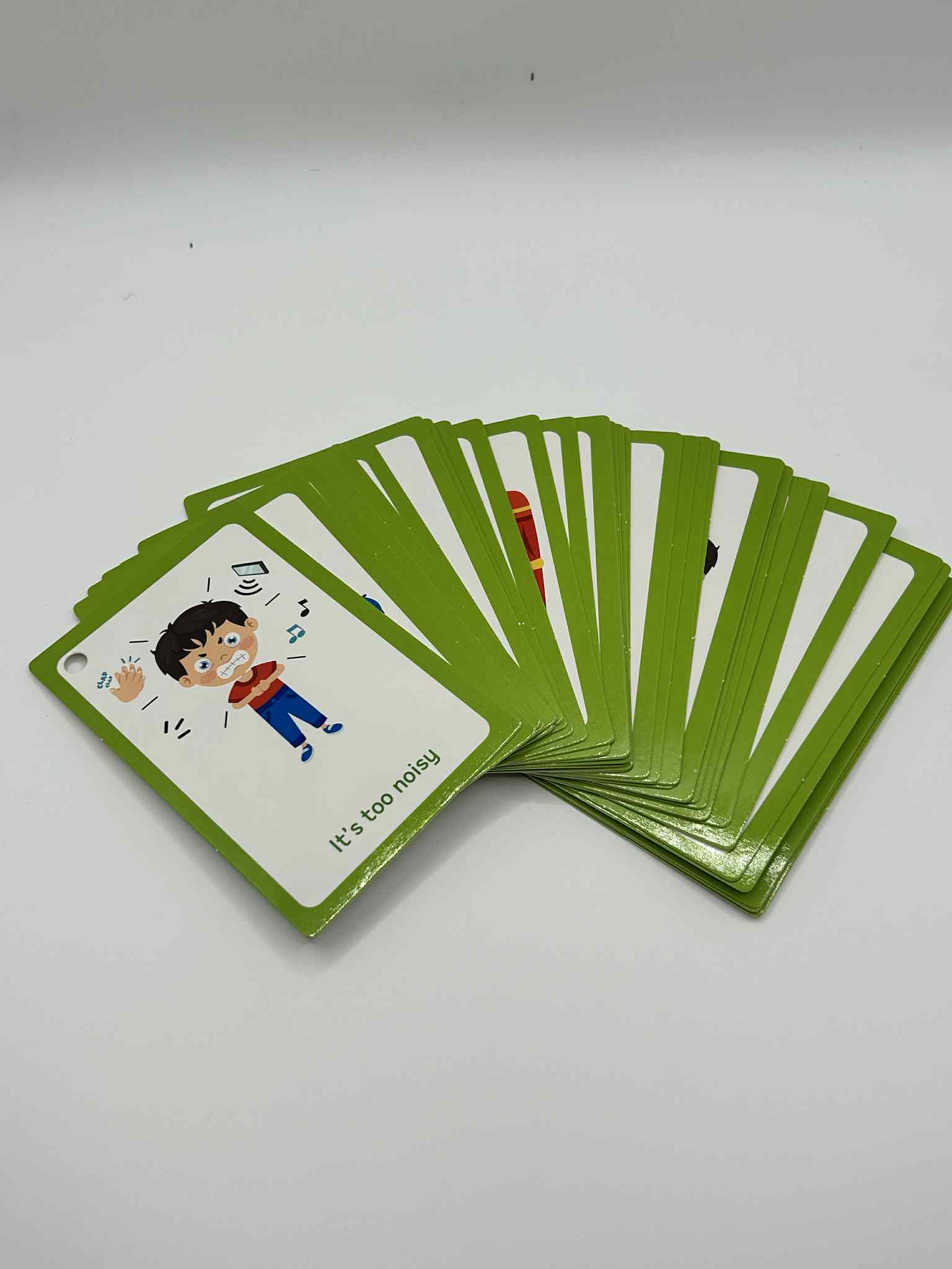 32 colourful communication flash cards – supports neurodivergent children at home or school by The Divergent Den