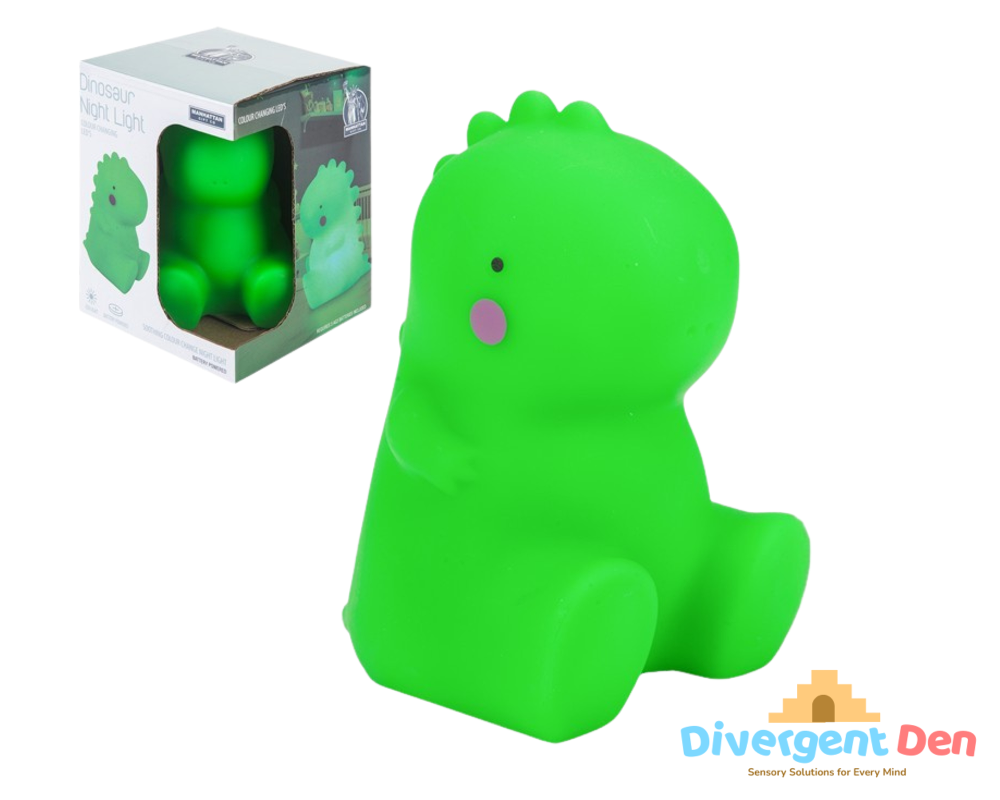 Dino Colour Changing Night Light