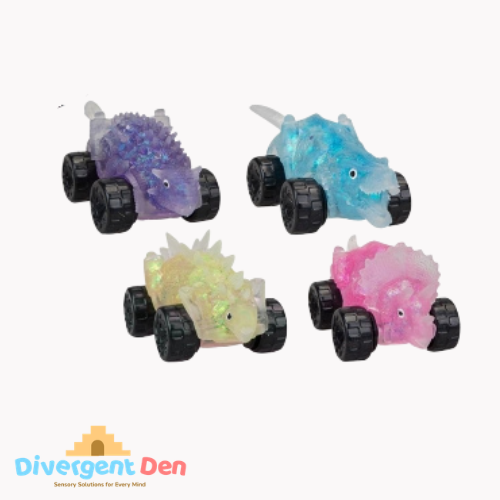 Glitz Sugar Dino Stretchy Racers 13.5cm