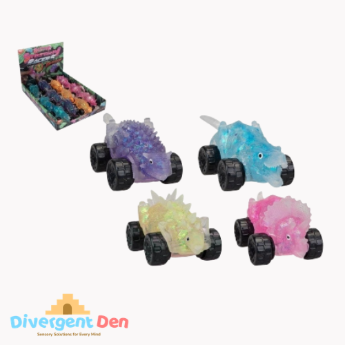 Glitz Sugar Dino Stretchy Racers 13.5cm