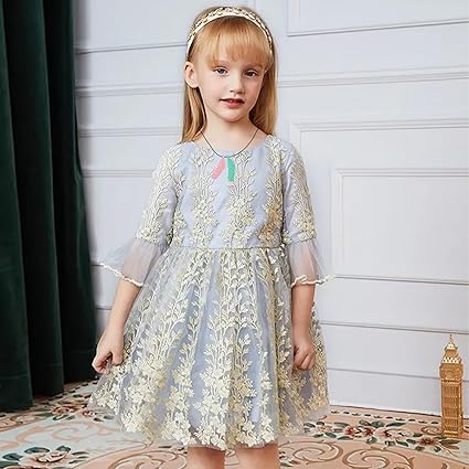 Child wearing Feather Chewable Necklace for discreet oral sensory input at school