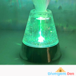 Sensory Fibre Optic Lamp – calming visual light for autism and ADHD sensory rooms showing the colour changing base| The Divergent Den