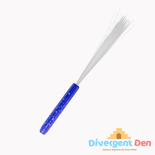 Fibre Optic Wand product image Red in the colour blue