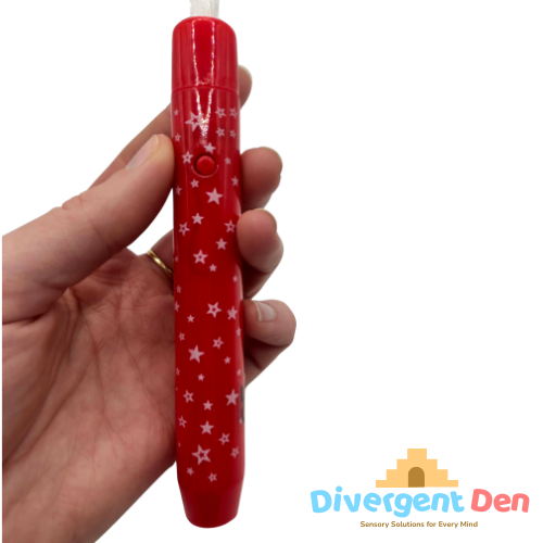 Sensory Fibre Optic Wand - The Divergent Den