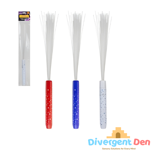 Sensory Fibre Optic Wand - The Divergent Den