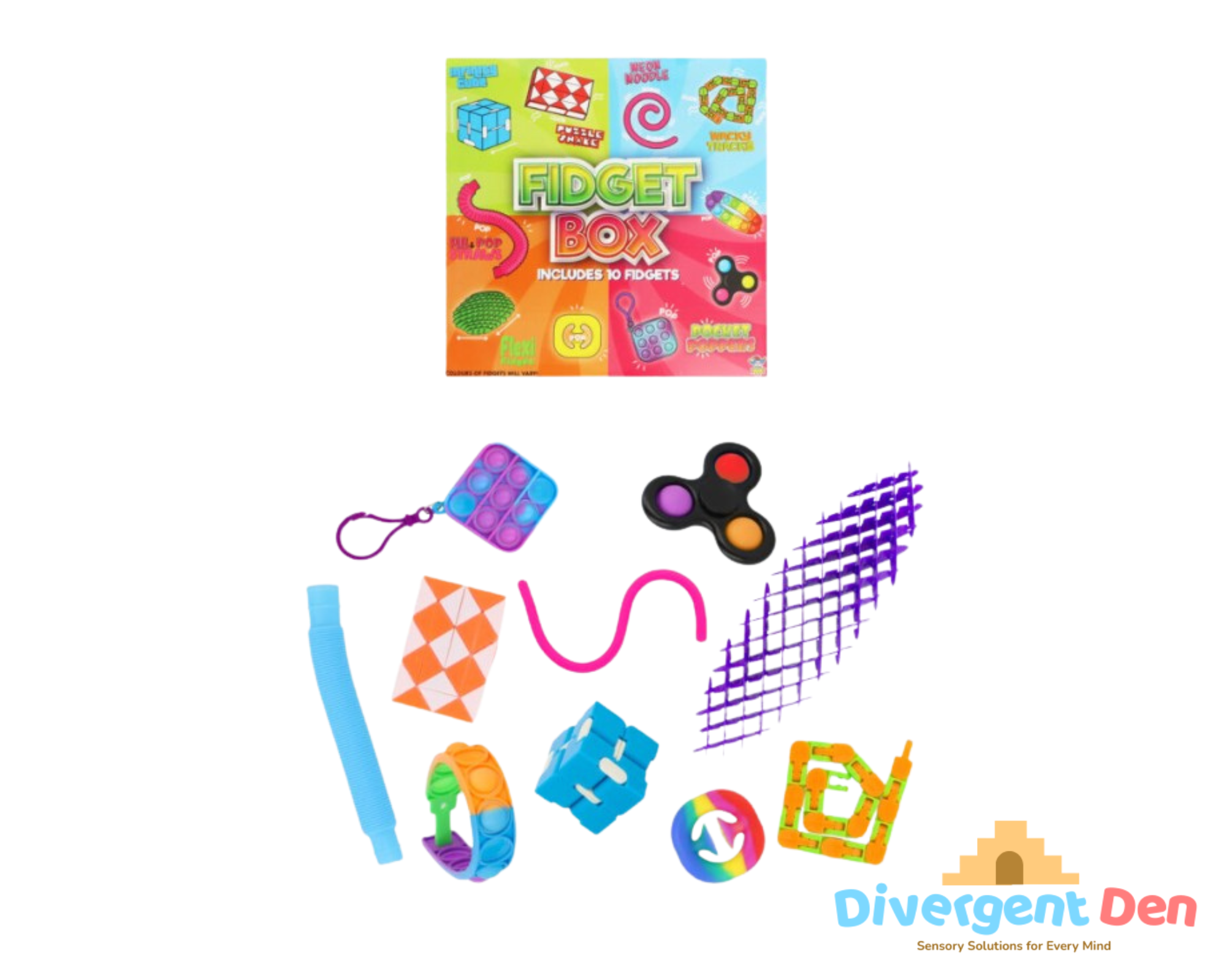 Fidget Toy Box – 10 Pack