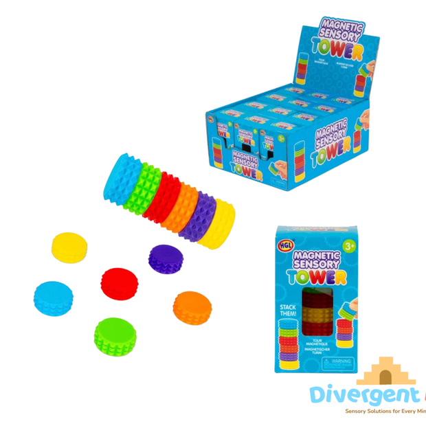 Fidget Magnetic Tower
