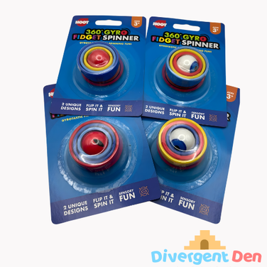 Eye Fidget Spinner - The Divergent Den