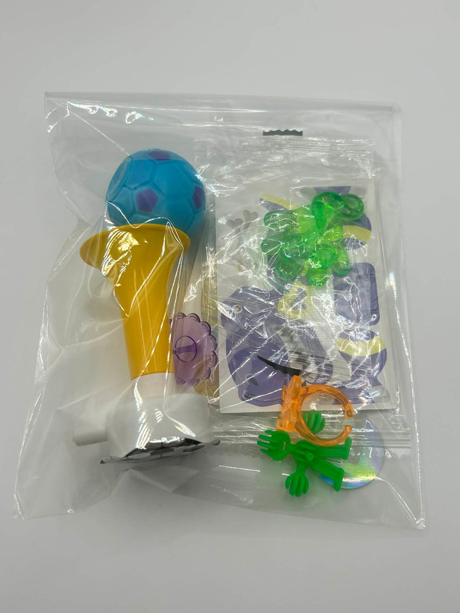 Close-up of fidget toys with unique textures and shapes for sensory stimulation