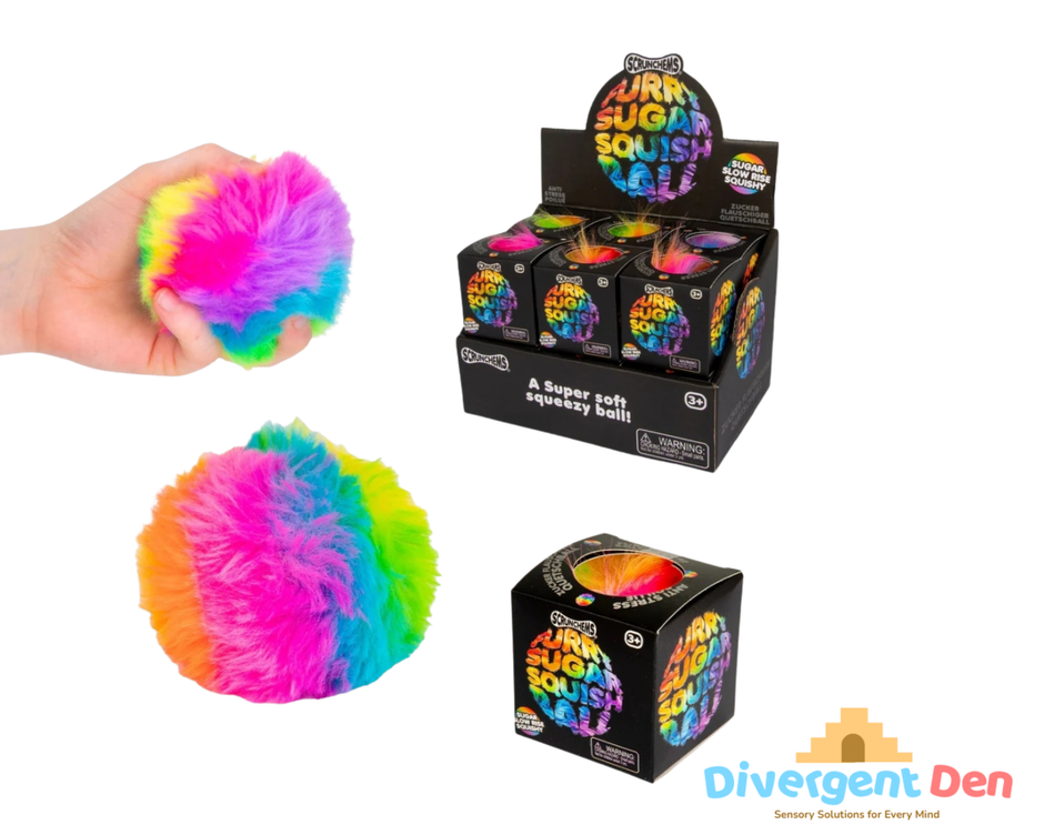 Scrunchems Furry Sugar Squishy Ball
