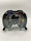 lose up of plastic pins on games controller pin art showing tactile sensory feedback