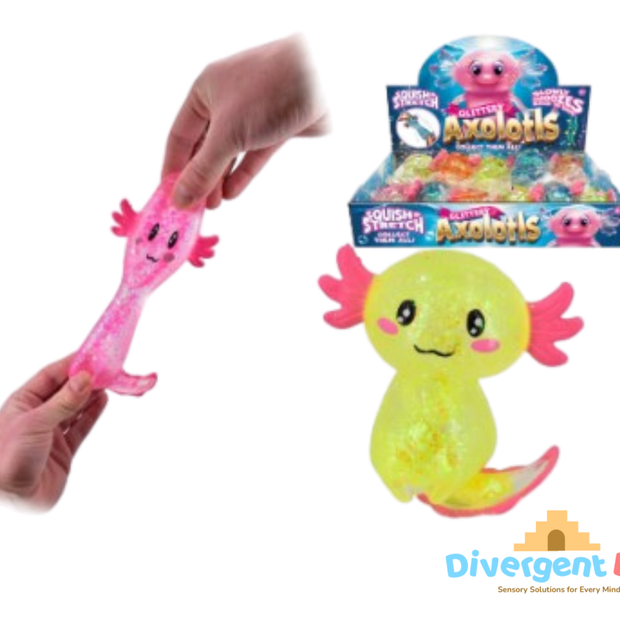 Sugar Maltose Glitter Axolotl