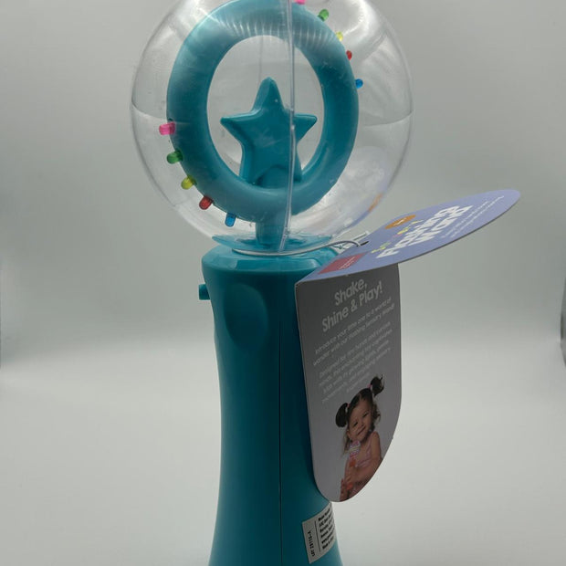 Glow Spinning Wand the blue option– light-up sensory toy for neurodivergent children | The Divergent Den