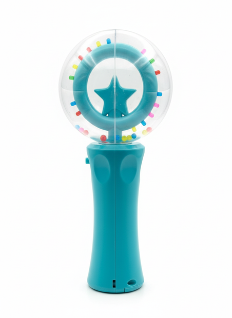 Glow Spinning Wand the blue option– light-up sensory toy for neurodivergent children | The Divergent Den