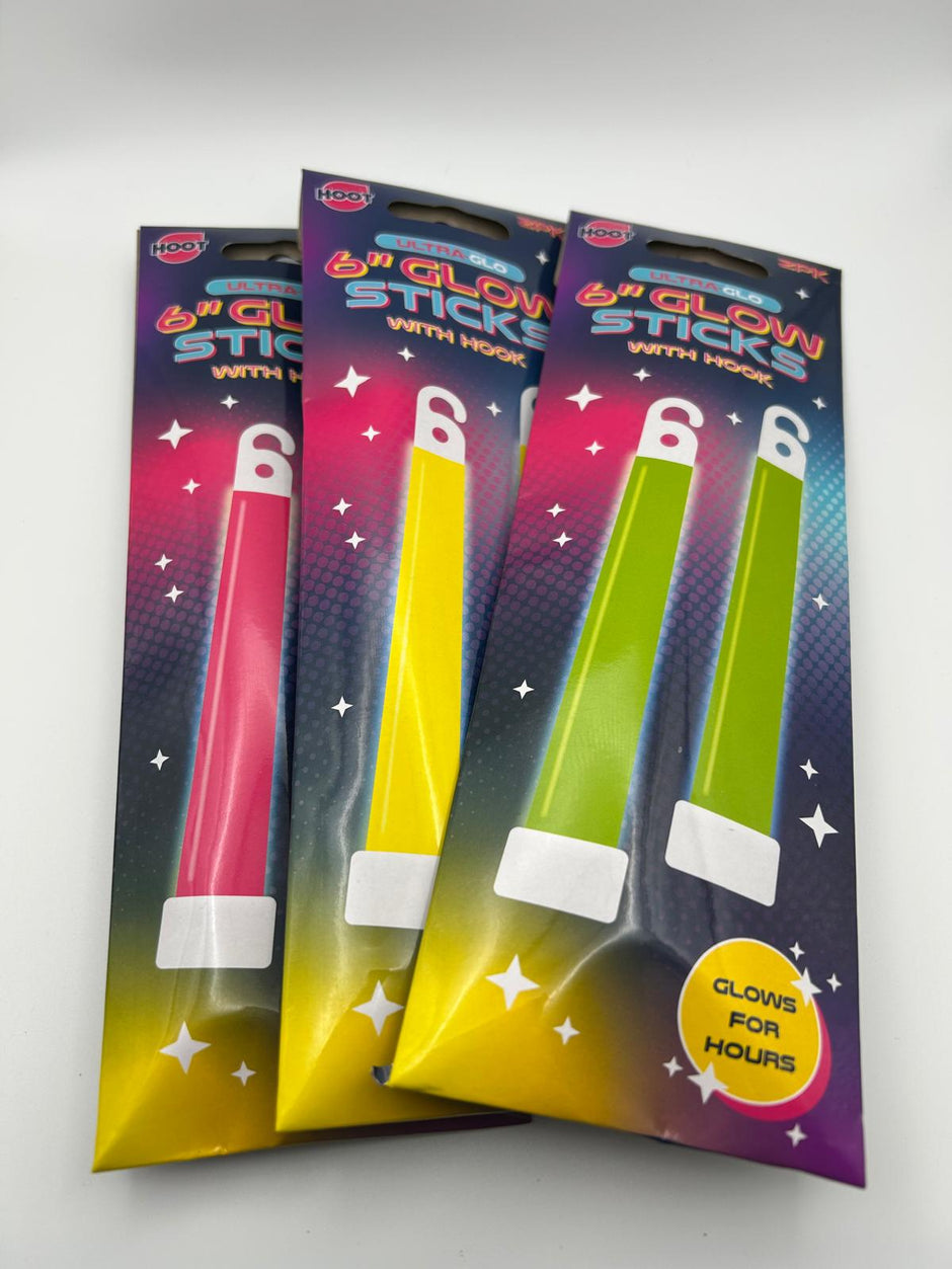 Glow Sticks packaging – light-up sensory toys for neurodivergent kids | The Divergent Den