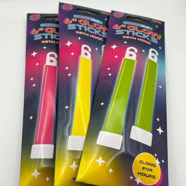 Glow Sticks packaging – light-up sensory toys for neurodivergent kids | The Divergent Den