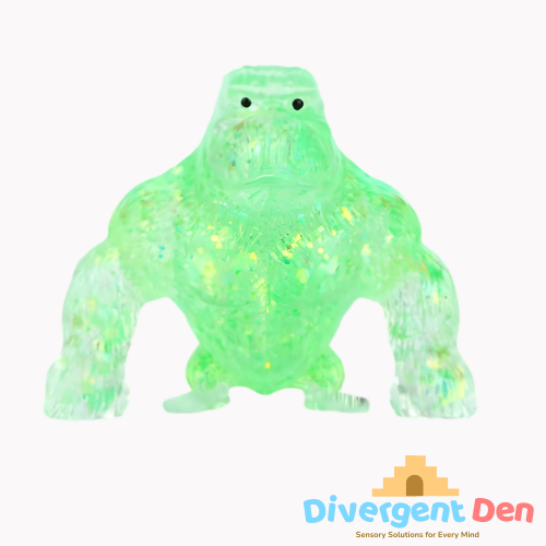 Gorilla Sugar Animal fidget in green
