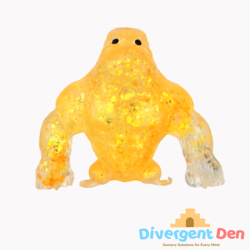 Gorilla Sugar Animal fidget in orange