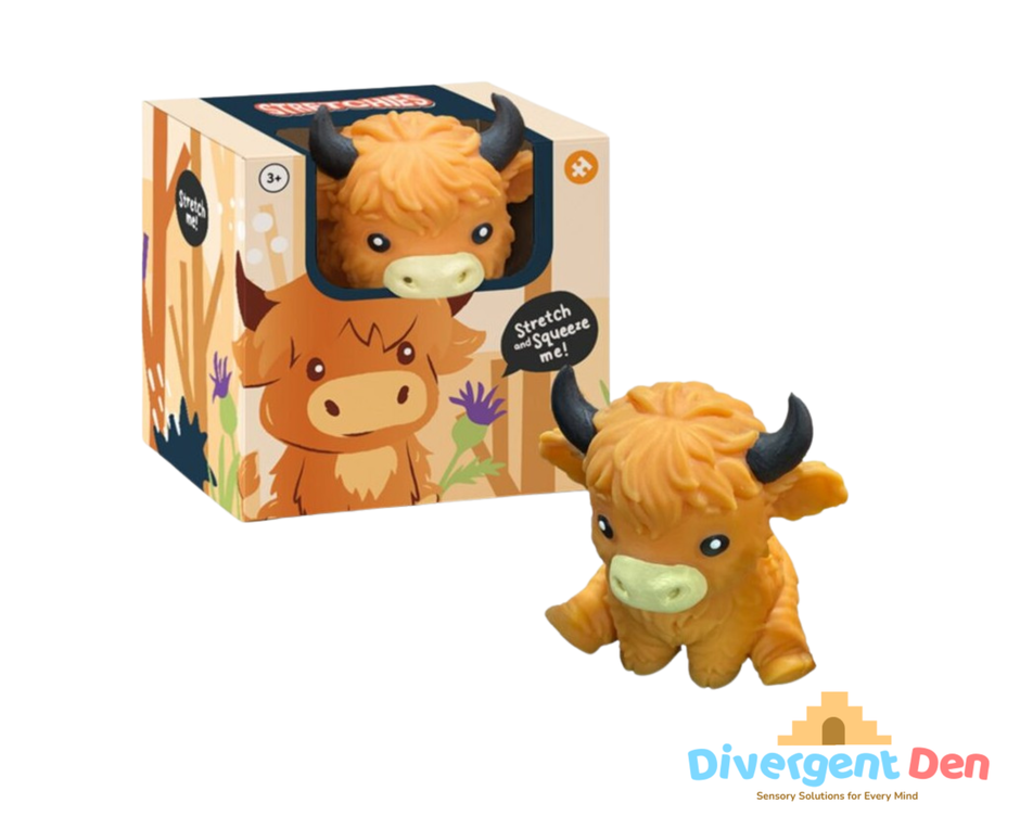 Jumbo Highland Cow Squishy