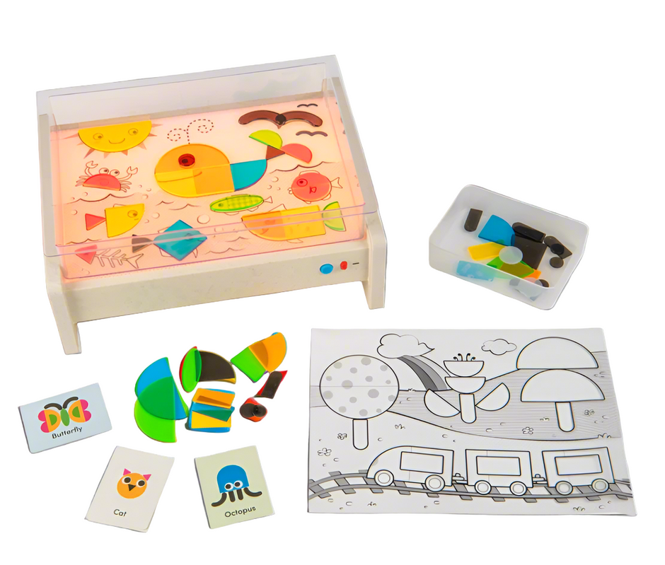 Illuminating Activity Table – light-up sensory play table for neurodivergent children | The Divergent Den