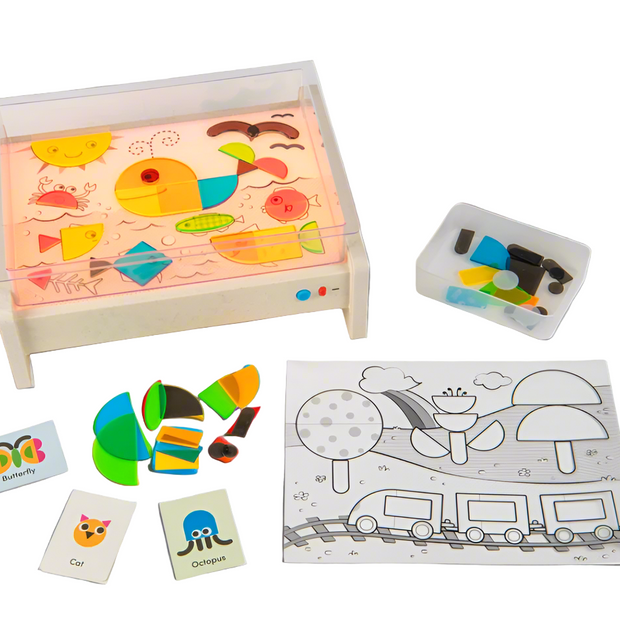 Illuminating Activity Table – light-up sensory play table for neurodivergent children | The Divergent Den