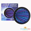 Infinity Mirror Sensory Light - The Divergent Den