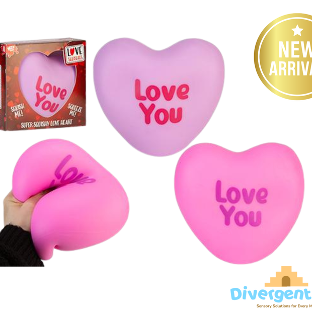 Jumbo Squishy Love Heart 15cm